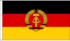 East Germany Table Flags